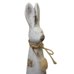 Zając betonowy dekoracja stojaca 58,5cm